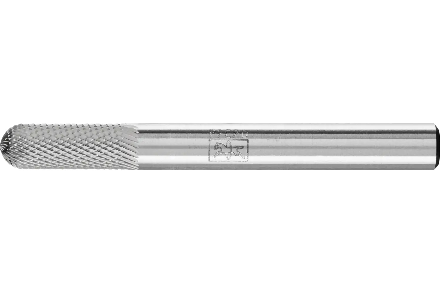 Picture of Pferd Carbide Bur SC-1 Cylindrical Radius End Micro Cut 1/4" x 5/8" x 1/4" Shank